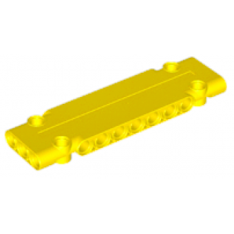 technic paneel 1x3x11 yellow
